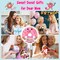 Mom Gifts for Mothers Day - Funny Mother's Day Birthday Handmade Crochet Donut Gift for Mom Mama Mother Mommy from Daughter Son Best Mothers Ever Gifts